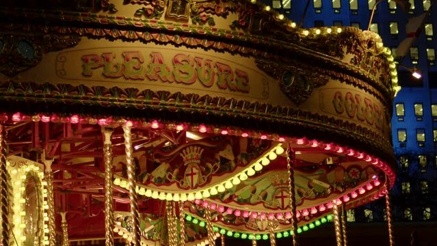 carousel at night