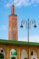 Minaret of Bouabid Mosque in Tangier