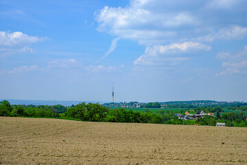 Schönfelder Hochland, Sachsen, Deutschland