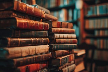 The transition of information resources from books, AI generated