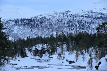 River near Bjorli, Norway. - 781468741