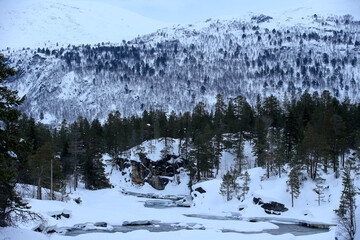 River near Bjorli, Norway.