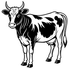     cow vector illustration
