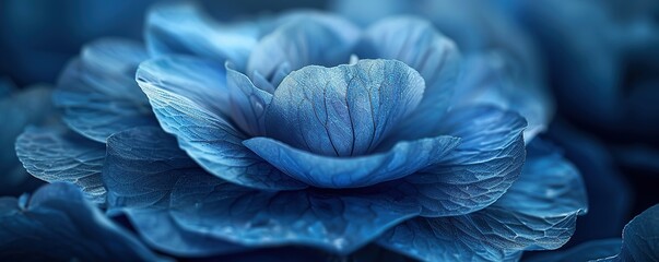 Obraz premium camelia blue Petal Close-Up.