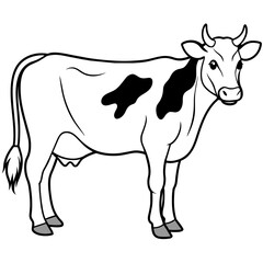     cow vector illustration
