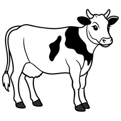 cow vector illustration