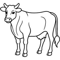 cow vector illustration