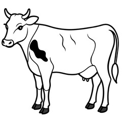 cow vector illustration