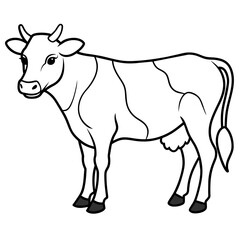 cow vector illustration