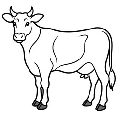 cow vector illustration