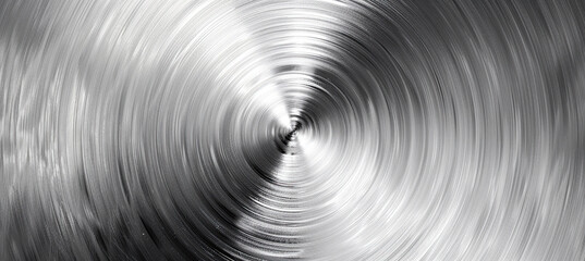 Obraz premium Brushed steel or aluminum metal texture background