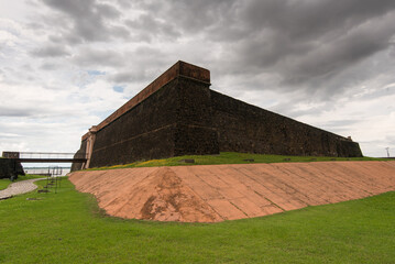 Forte do Presépio in Belém City is a Historical Site and a Monument