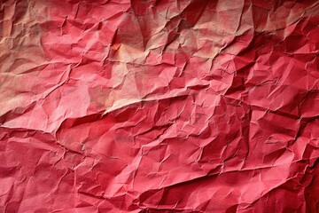 Sheet of red paper texture background