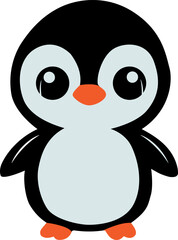 PENGUIN CUTE  CARTOON ILLUSTRATION  DESIGN
