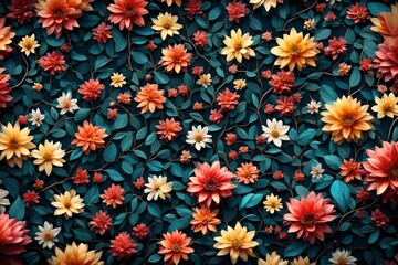 seamless floral background