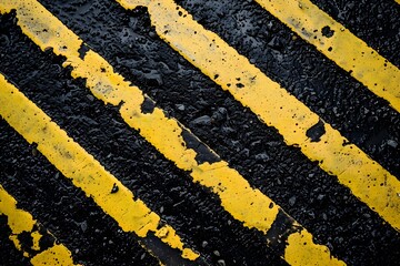 Black and yellow stripe pattern , Simple geometric stripes background.