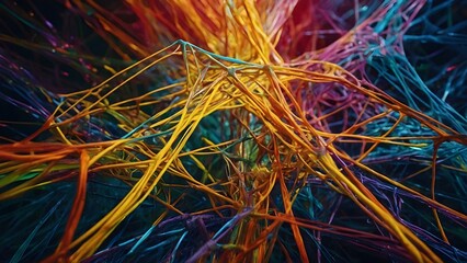Abstract background of tissues like web structure