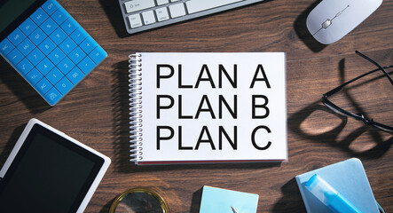 Plan A. Plan B. Plan C. Business concept