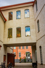 Obraz premium Medieval and Hansa inspired living area Jakriborg in Hjarup, Sweden