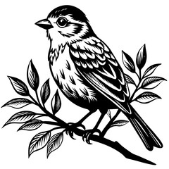  Bird vector illustration.