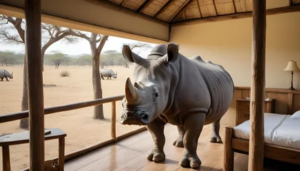  A-Rhinoceros-In-A-Safari-Retreat-Upscaled_13 © Gemilla