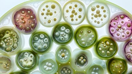 Fototapeta premium A tight shot of a full plate showcasing various dishes atop a pristine white tablecloth