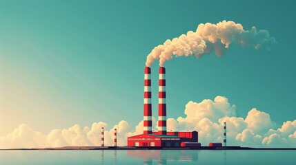 Air pollution, environmental pollution, environmental damage