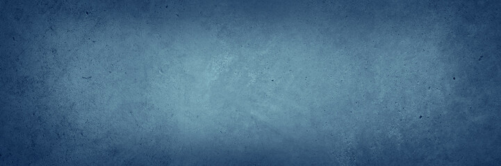 Blue textured concrete wall background - 781498592