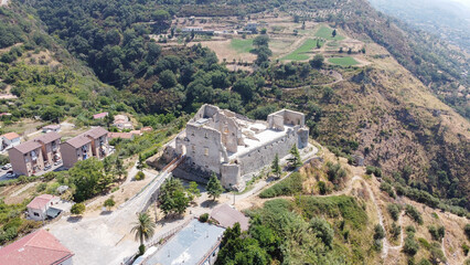 Ruins of the castle in Fiumefreddo Bruzio, Cosenza, Italy - 781499156
