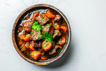 Delicious Homemade Beef Stew with Tender Vegetables