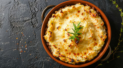Classic Shepherd's Pie with Creamy Mashed Potato Topping