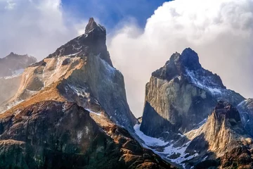 Muurstickers Cuernos del Paine Cuernos Del Paine Peaks