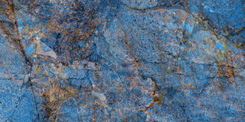 Blue tone marble texture background for interior design and ceramic tile surface.