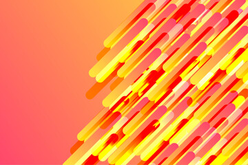 Abstract gradient yellow and orange stripes background