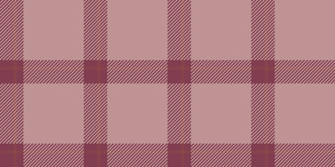 Silk fabric seamless background, fluffy pattern vector tartan. Folk texture check textile plaid in red and rosy brown colors.