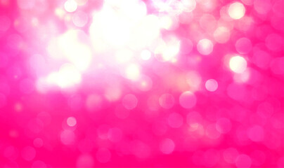 Pink bokeh background banner for Party, greetings, poster, ad, events, and various design works