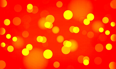 Red bokeh background banner for Party, greetings, poster, ad, events, and various design works