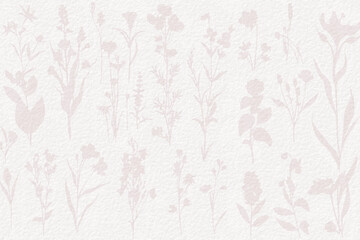 Delicate watercolor meadow flowers, botanical digital paper - 781515575