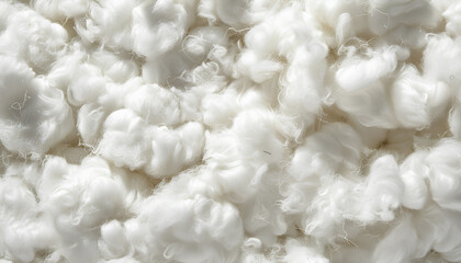 Natural cotton wool as background