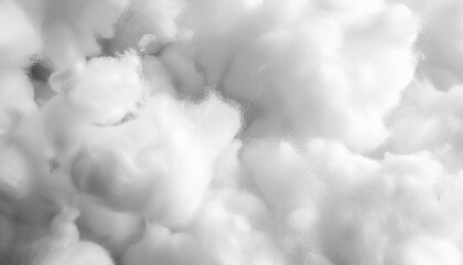 Natural cotton wool as background - obrazy, fototapety, plakaty
