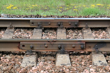 A new railway is being built.