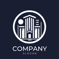 Minimalist Logo concept for an Architecture & Building Company