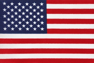 American flag. The flag of the United States of America. Background.