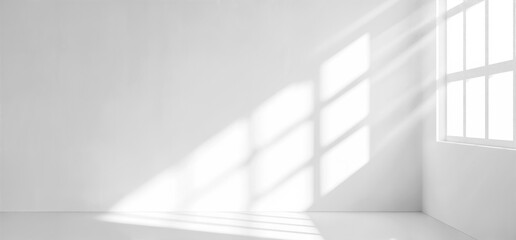 Shadow overlay effect isolated on transparent background, png. Light and shadows from window....