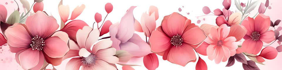 watercolor tropical monstera leaves set hand drawn illustration