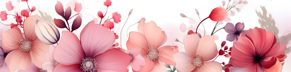 watercolor tropical monstera leaves set hand drawn illustration