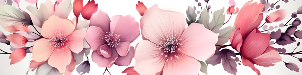 watercolor tropical monstera leaves set hand drawn illustration