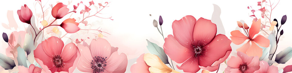 watercolor tropical monstera leaves set hand drawn illustration