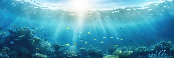 undersea world - obrazy, fototapety, plakaty