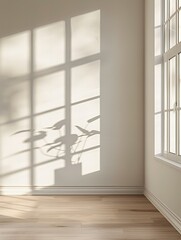 Fototapeta premium empty room with window